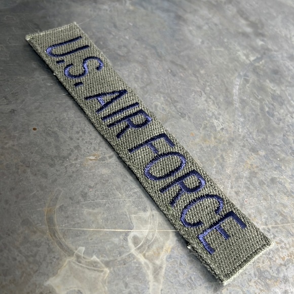 U.S. AIR FORCE embroidered tape patch - vintage - Picture 5 of 10